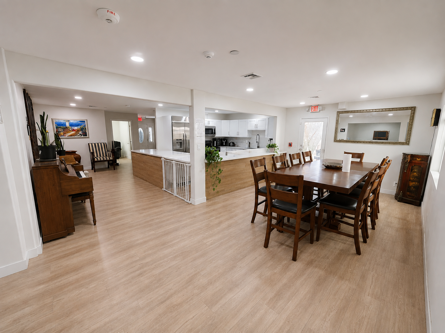 Family-Style Dining & Kitchen